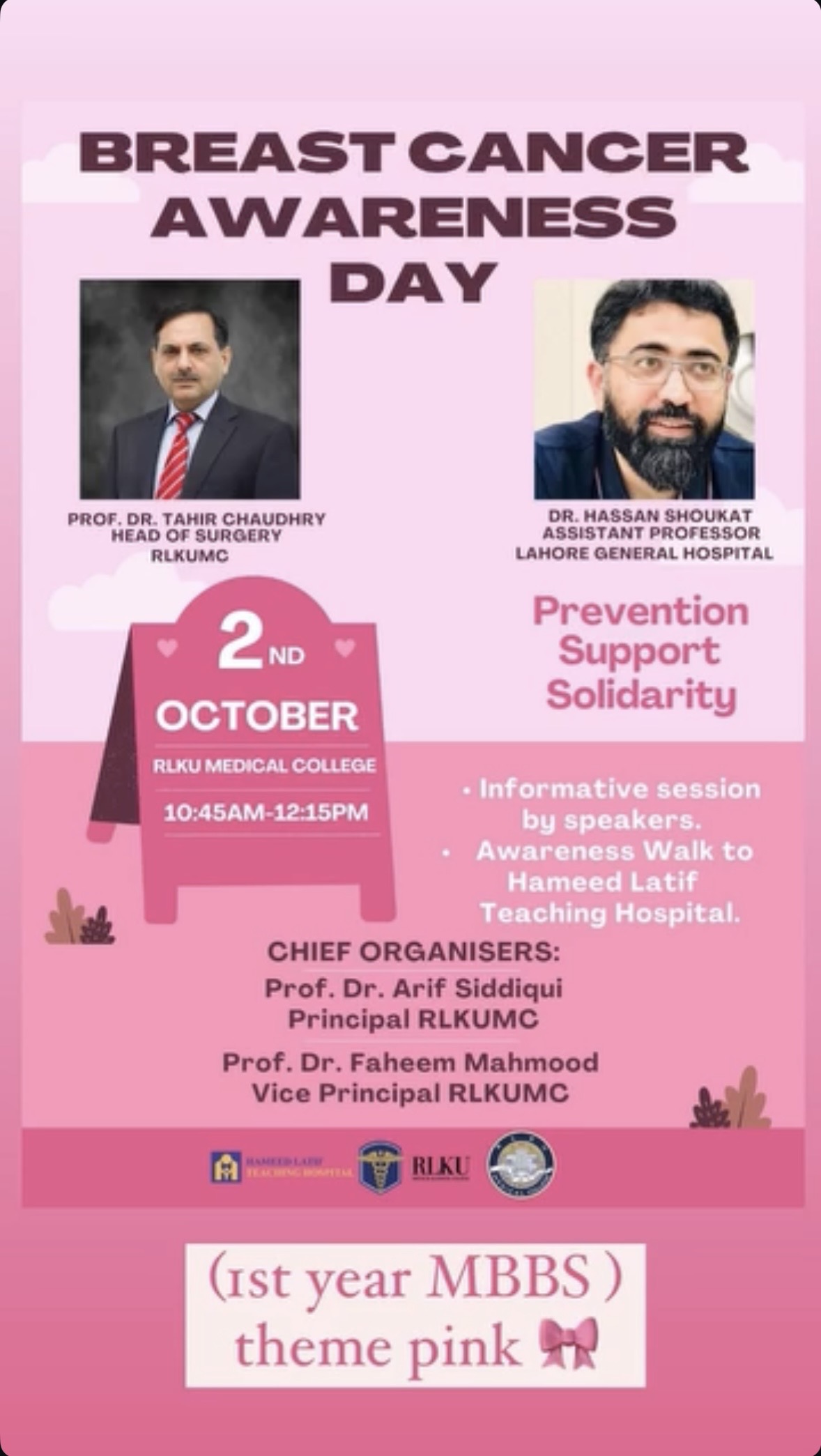 Breast Cancer Awareness Day Poster